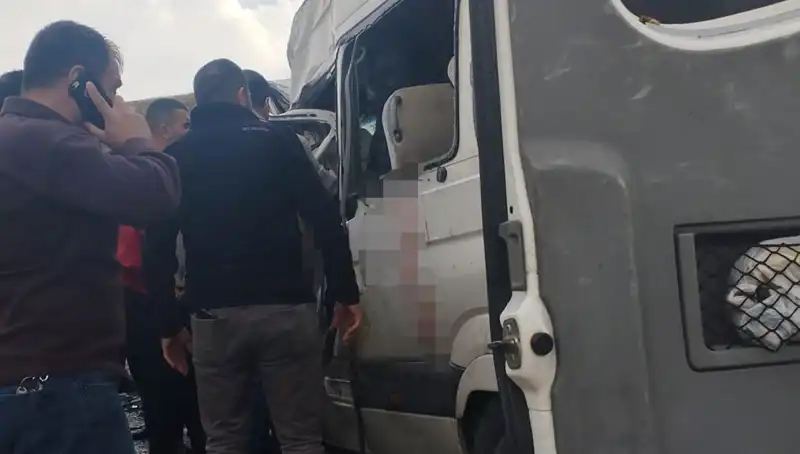 Van'da Minibüs ve Kamyonet Çarpıştı: 6 Kişi Hayatını Kaybetti