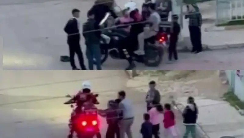 Polis Memurunun Çocuklara Motor Keyfi: Sevinç Dolu Anlar