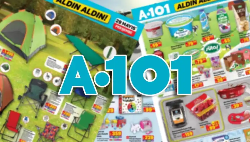 A101 Aktüel Kataloğu: 29 Mayıs’ta Kaçırılmayacak İndirimler