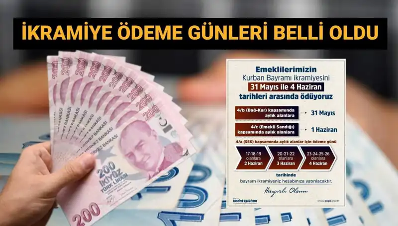 Bayram İkramiyeleri Hesaplara Ne Zaman Geçiyor? Detaylar Burada!
