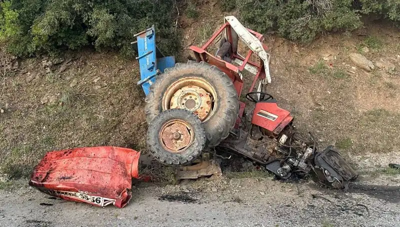 Bozdoğan'da Traktör Devrildi: Korkunç Kazada Bir Can Gitti