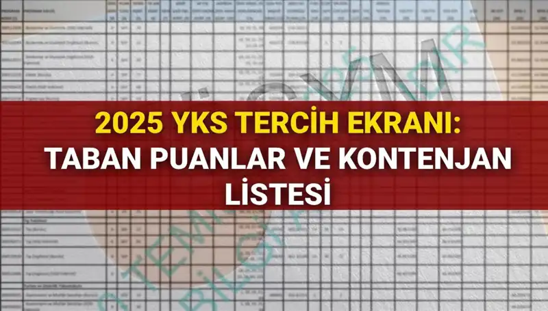 YKS Tercih Süreci Başladı: 2025 İçin Heyecan Dorukta!